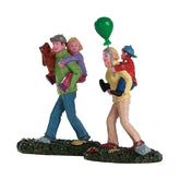 Lemax Figurine Lemax Christmas Village Figurine, Coming Home From The Fair, Set of 2